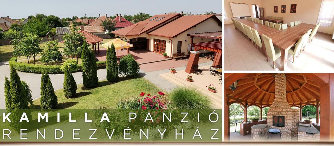 Bed and Breakfast Kamilla Panzió és Rendezvényház Balmazújváros Exterior foto